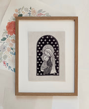 "A Mother's Embrace"    9x12